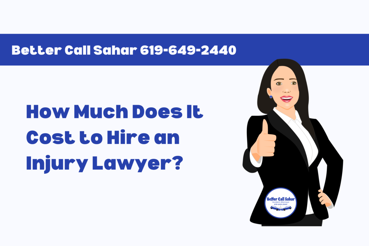 How much does it cost to hire an injury lawyer?