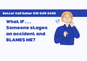 What if Series - Someone stages an accident and blames me Blog Cover