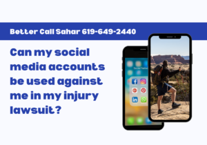 Can my social media accounts be used against me in my injury lawsuit? Blog Cover