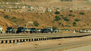 Cars on California Highway